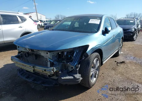 2013 Honda Crosstour Ex-L V6 from USA, damaged, VIN 5J6TF2H58DL001063